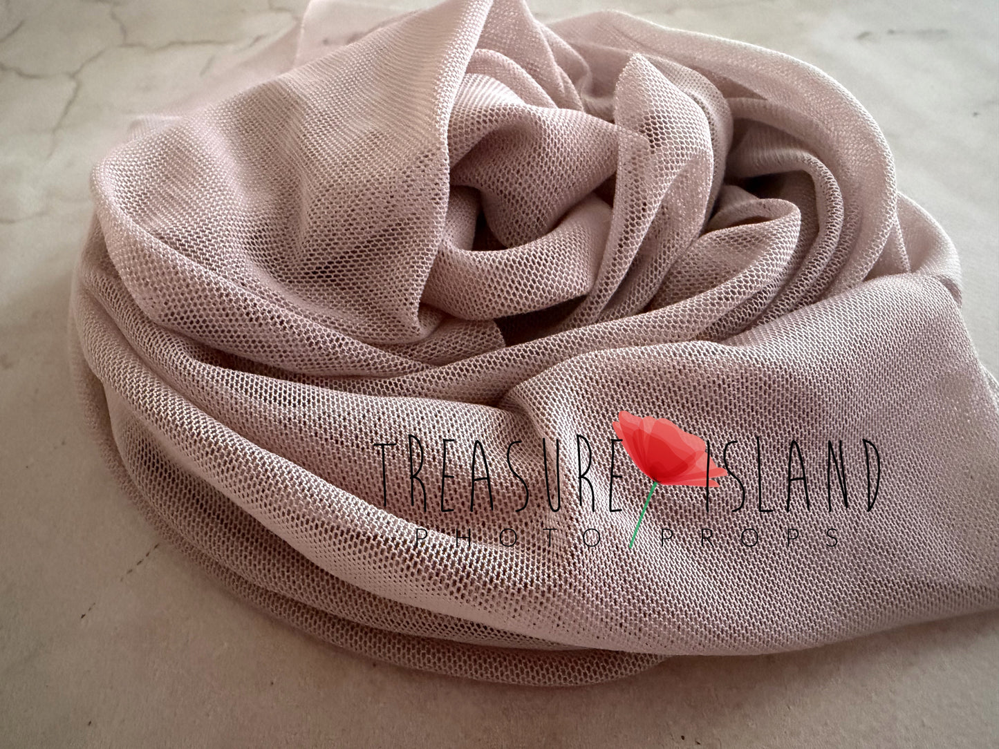 Extra-Long Stretch Wrap – Soft & Super Stretchy Mesh for Newborn & Sitter Photography