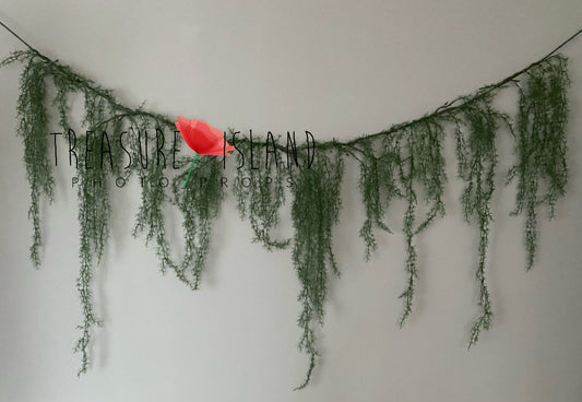Spanish Mosses Garland – Overhang - Perfect for Cake Smash & Photoshoot Decor