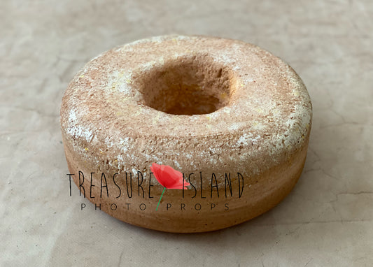 FAKE DONUTS - with or without powdered sugar effect