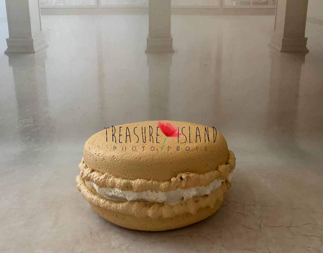 Giant Biscuote styrofoam macaron prop for Cake Smash photography