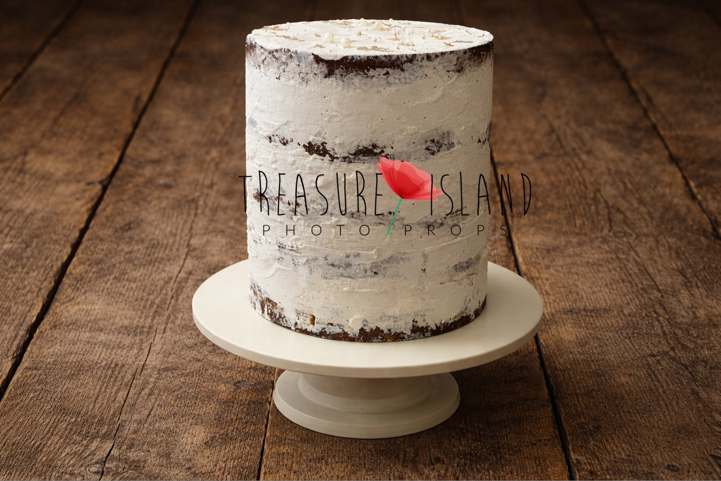 Handmade fake sponge cake prop for Cake Smash photography