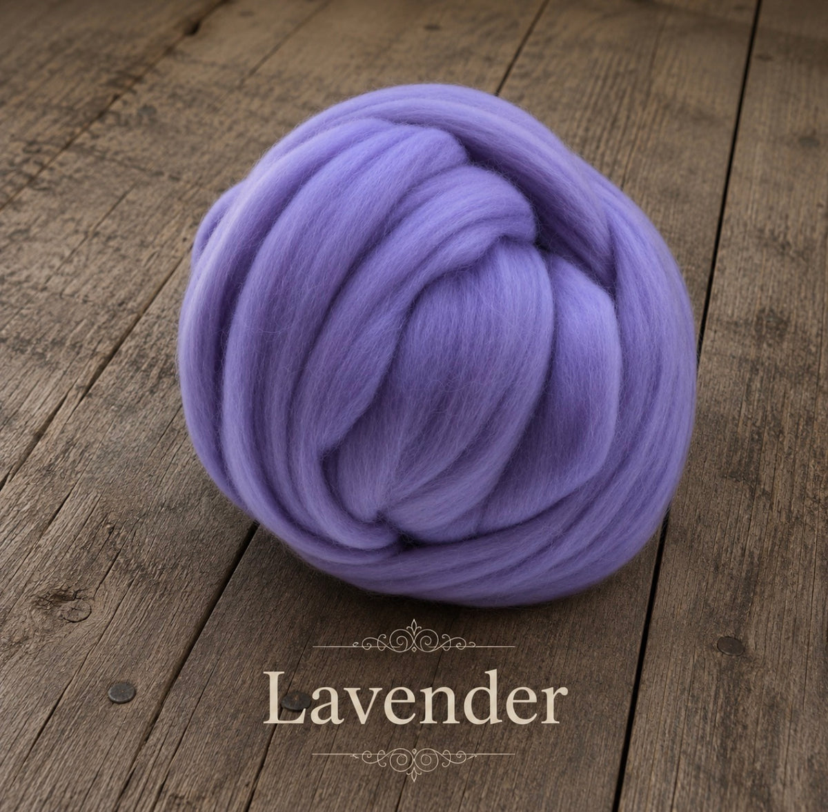 Lavender felted wool wrap color sample for newborn photography