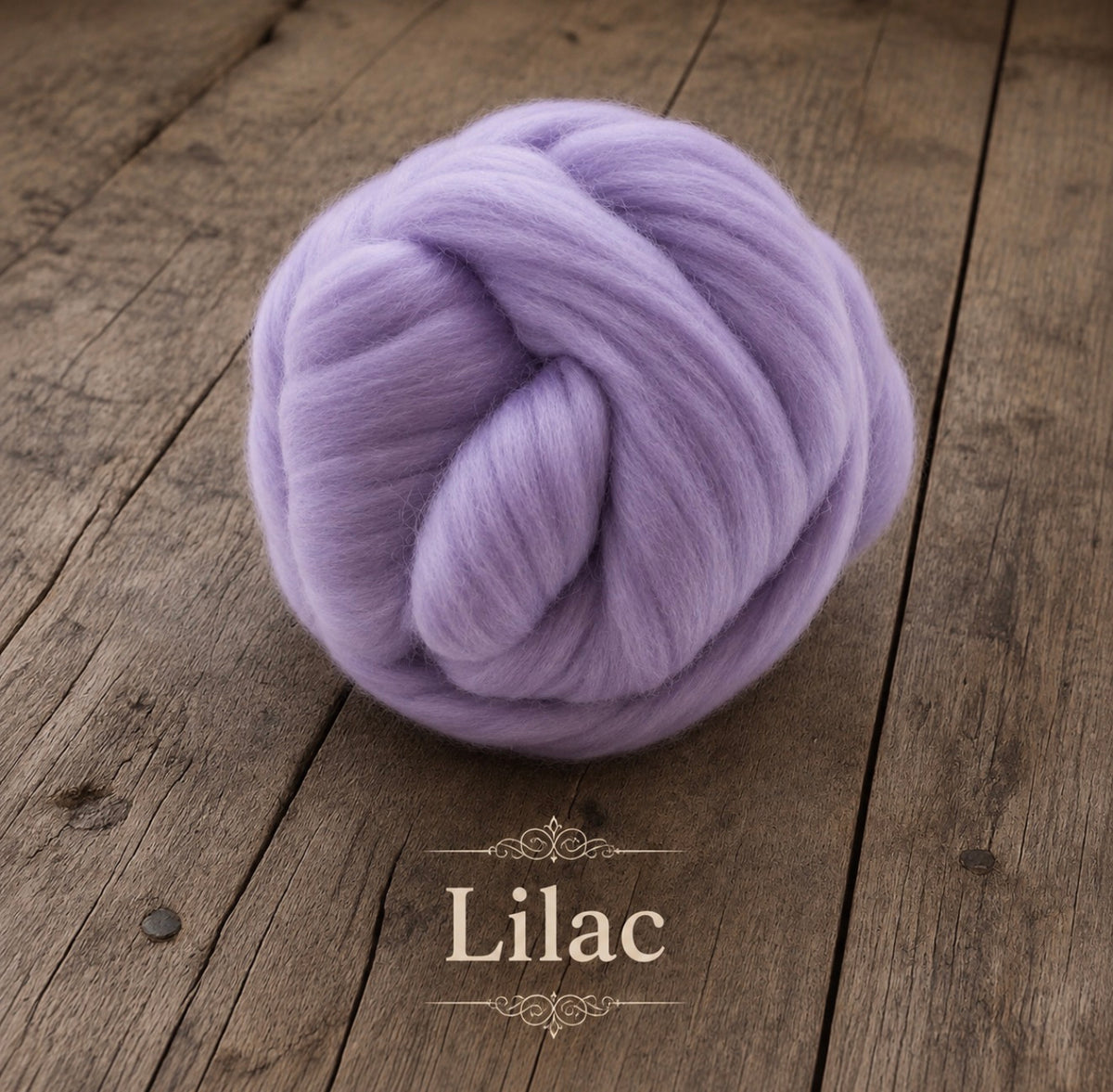 Lilac felted wool wrap color sample for newborn photography