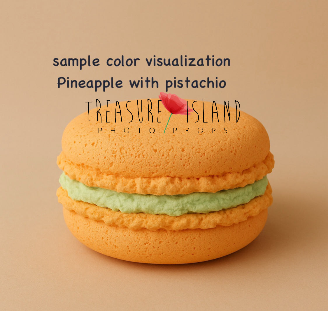 Giant Pineapple Styrofoam Macaroon for Cake Smash Photography
