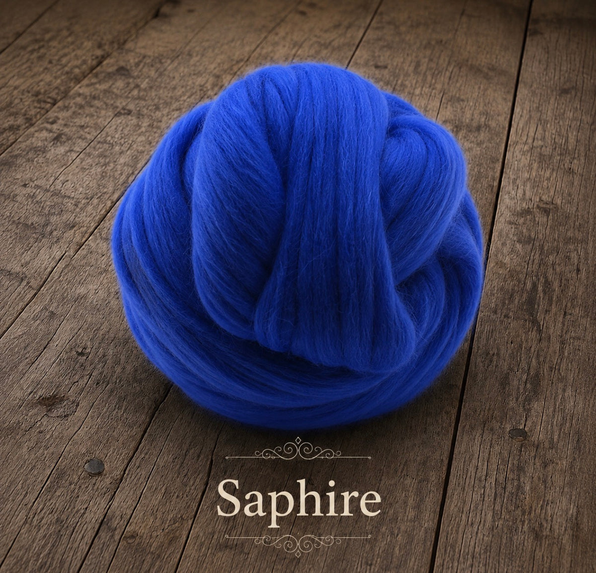 Saphire felted wool wrap color sample for newborn photography