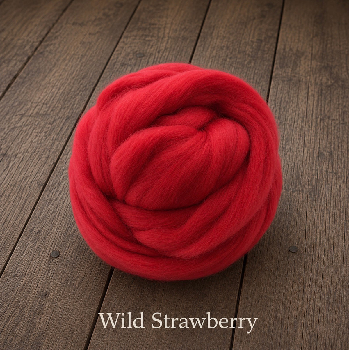 Wild Strawberry felted wool wrap color sample for newborn photography