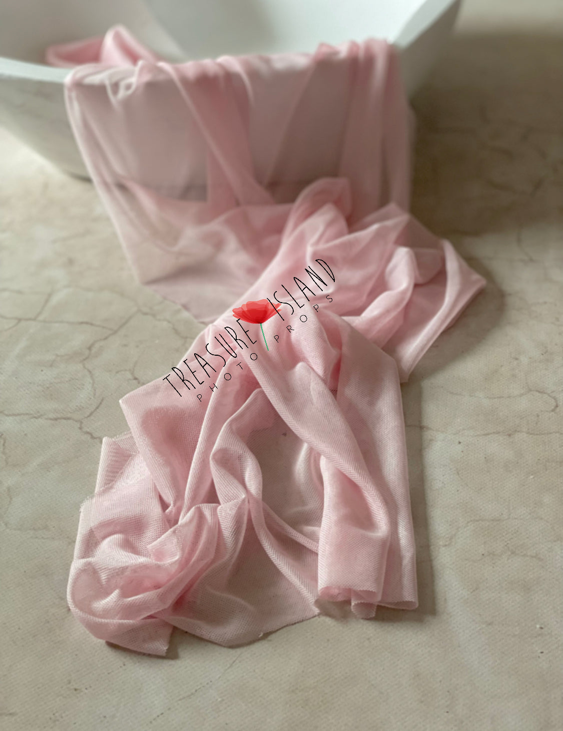 BEST OFF - STRETCH TULLE for PREGNANT SESSION - EXTRA LONG