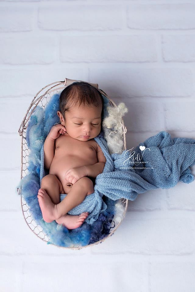 Fluffy Stuffers – Soft Wool Filler for Newborn & Sitter Props