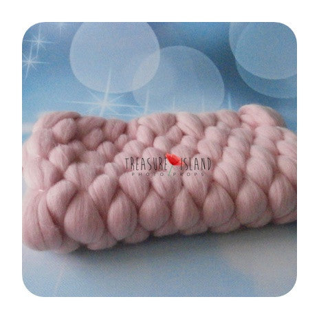 Woolen WEAVE  CLASSIC BLANKET WOVEN - marshmallow