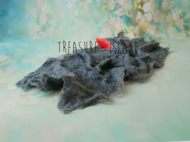 WOOLEN CLASSIC IRREGULAR BLANKETS AUTUMN PROPS