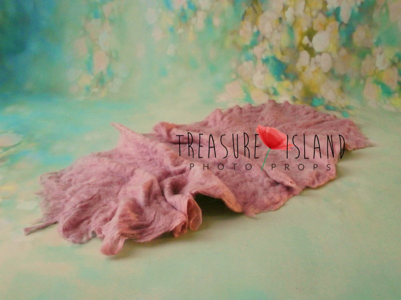 WOOLEN CLASSIC IRREGULAR BLANKETS AUTUMN PROPS