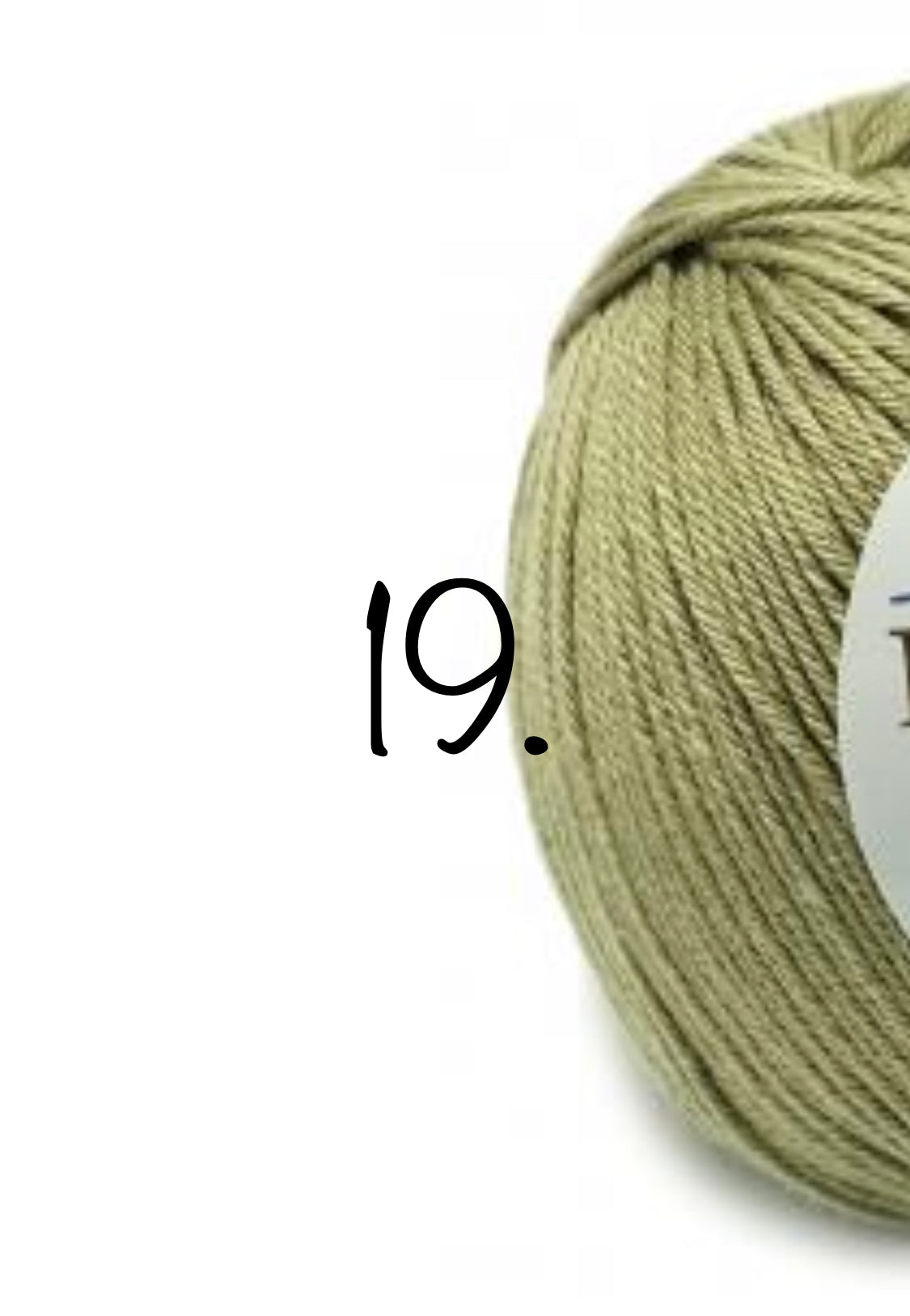Bamboo and Tencel yarn colour 19 for newborn bonnet and wrap set