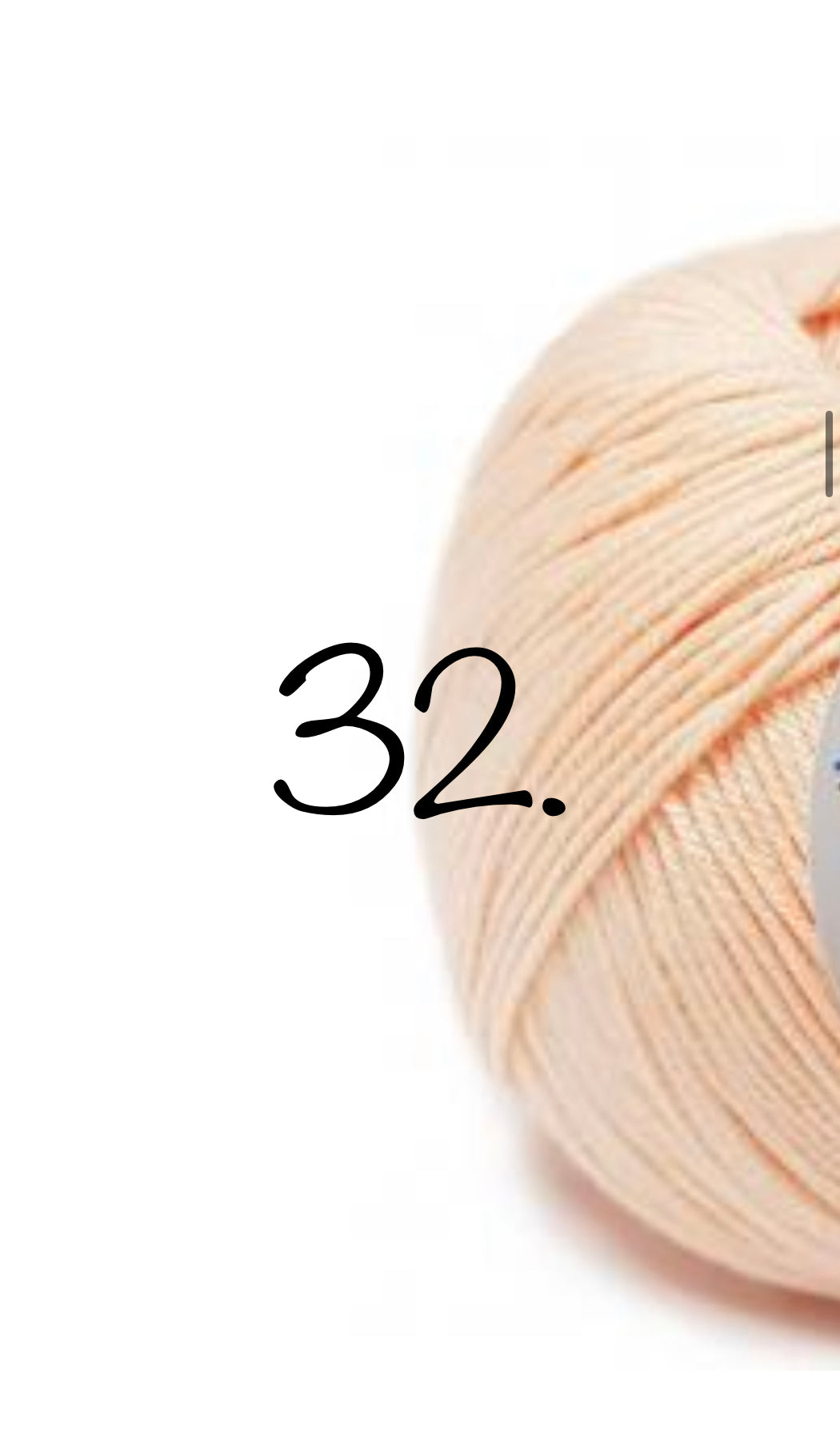 Bamboo and Tencel yarn colour 32 for newborn bonnet and wrap set