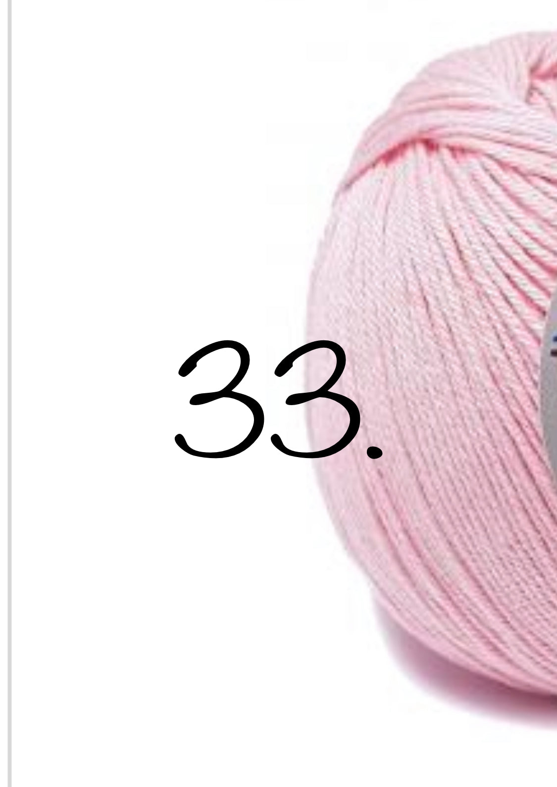 Bamboo and Tencel yarn colour 33 for newborn bonnet and wrap set