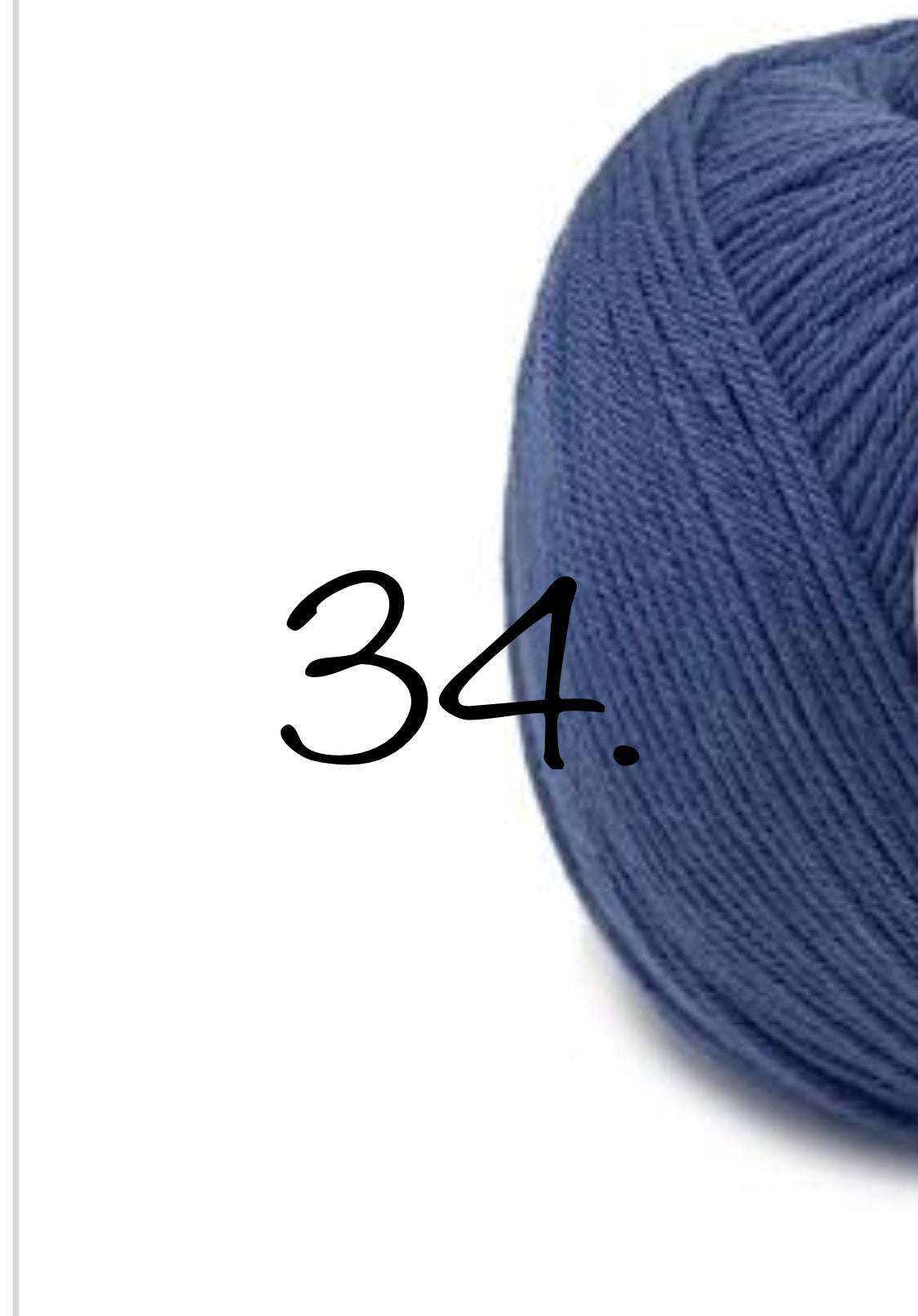 Bamboo and Tencel yarn colour 34 for newborn bonnet and wrap set