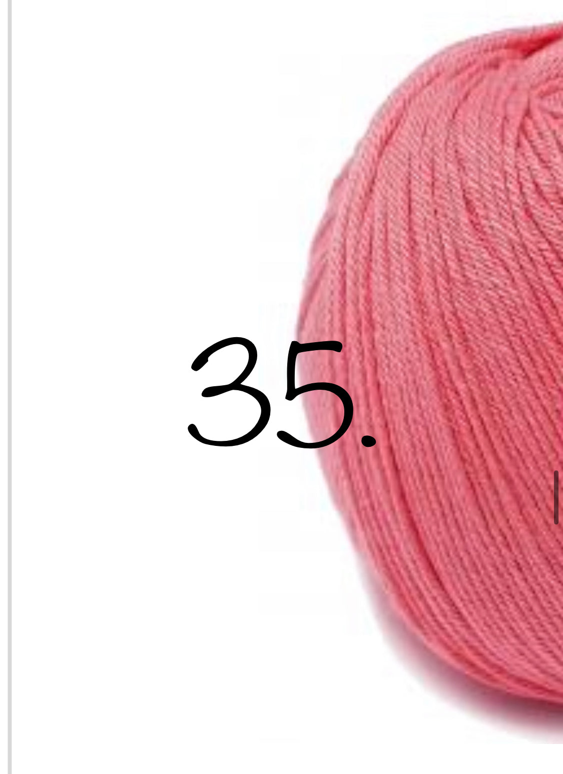 Bamboo and Tencel yarn colour 35 for newborn bonnet and wrap set
