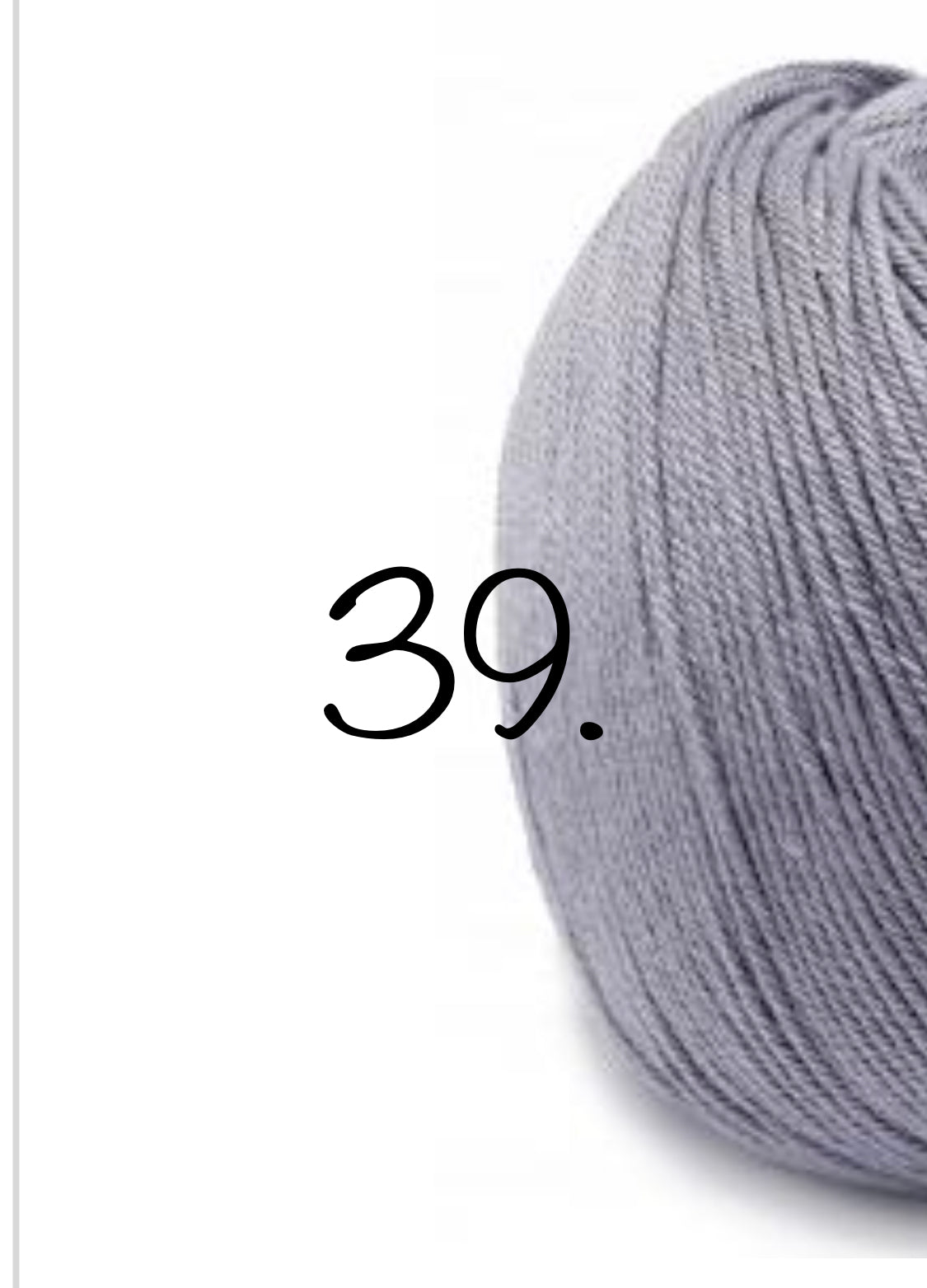 Bamboo and Tencel yarn colour 39 for newborn bonnet and wrap set