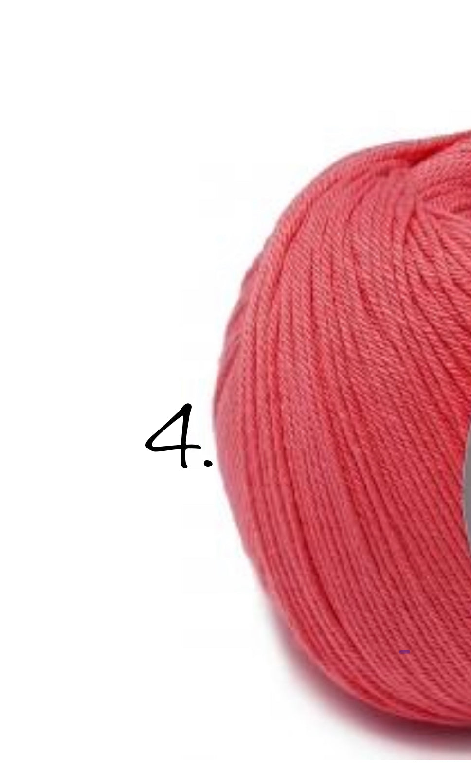 Bamboo and Tencel yarn colour 4 for newborn bonnet and wrap set