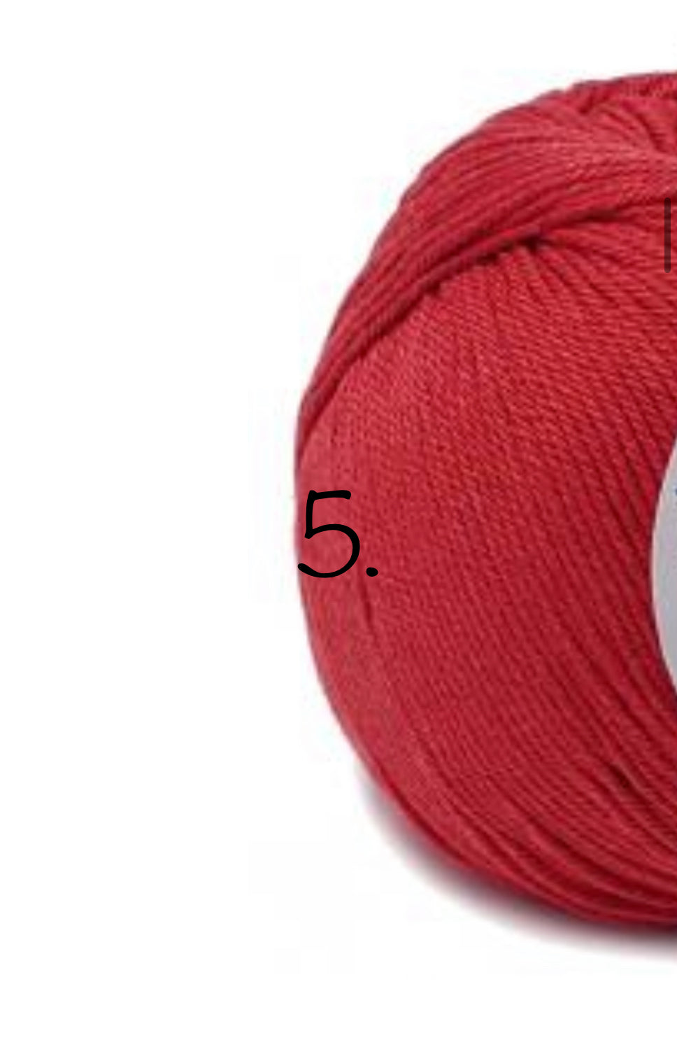 Bamboo and Tencel yarn colour 5 for newborn bonnet and wrap set