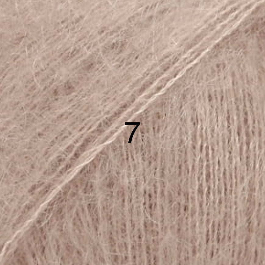 Wool colour 7 – Cream for Signature Fluffy Pixie Bonnet