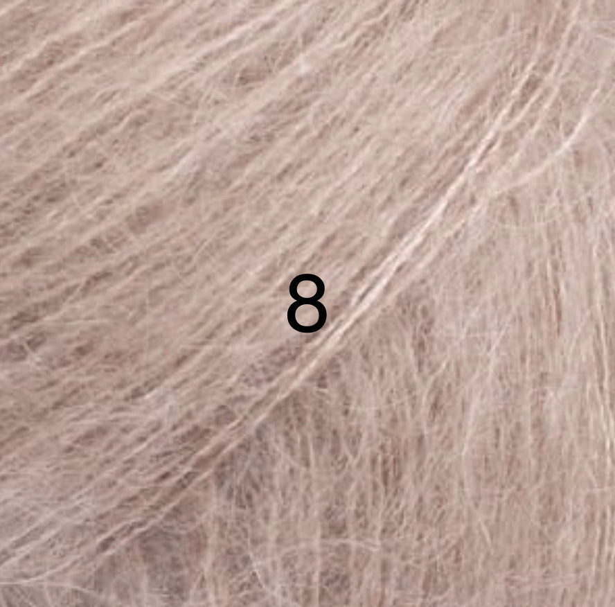 Wool colour 8 – Cream for Signature Fluffy Pixie Bonnet