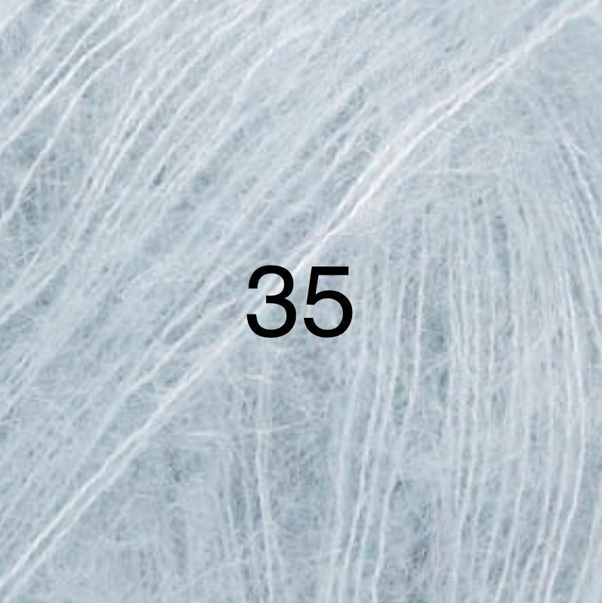 Wool colour 35 - Cream for Signature Fluffy Pixie Bonnet