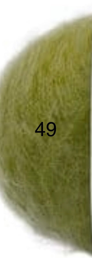 Wool colour 49 - Cream for Signature Fluffy Pixie Bonnet