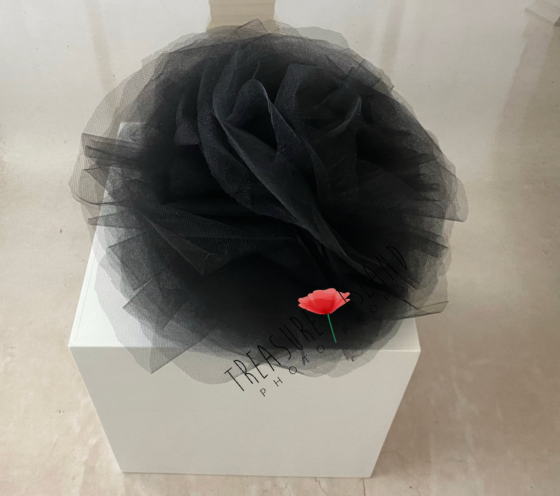 FULL TULLE FLOWER for DRESS ✨ tulle decoration for dress