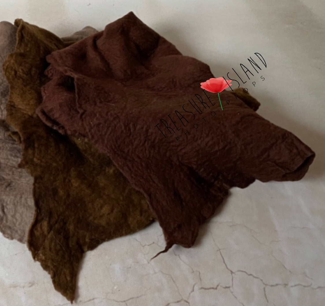 Woolen set ✨CURLY blanket, irregular wrap,  irregular blanket