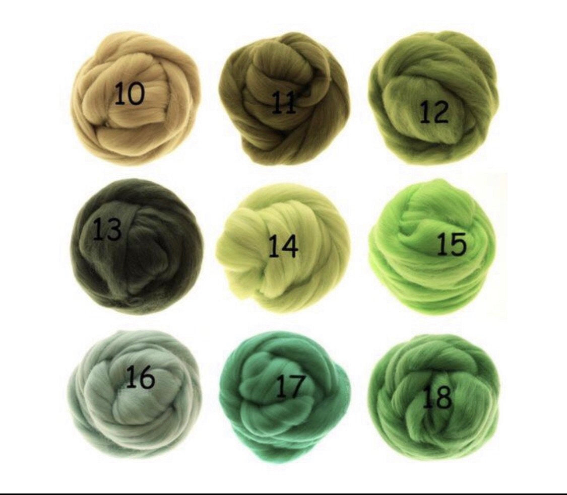 MERINO IRREGULAR BLANKETS -  XS 30x40cm - 74 colours to choose