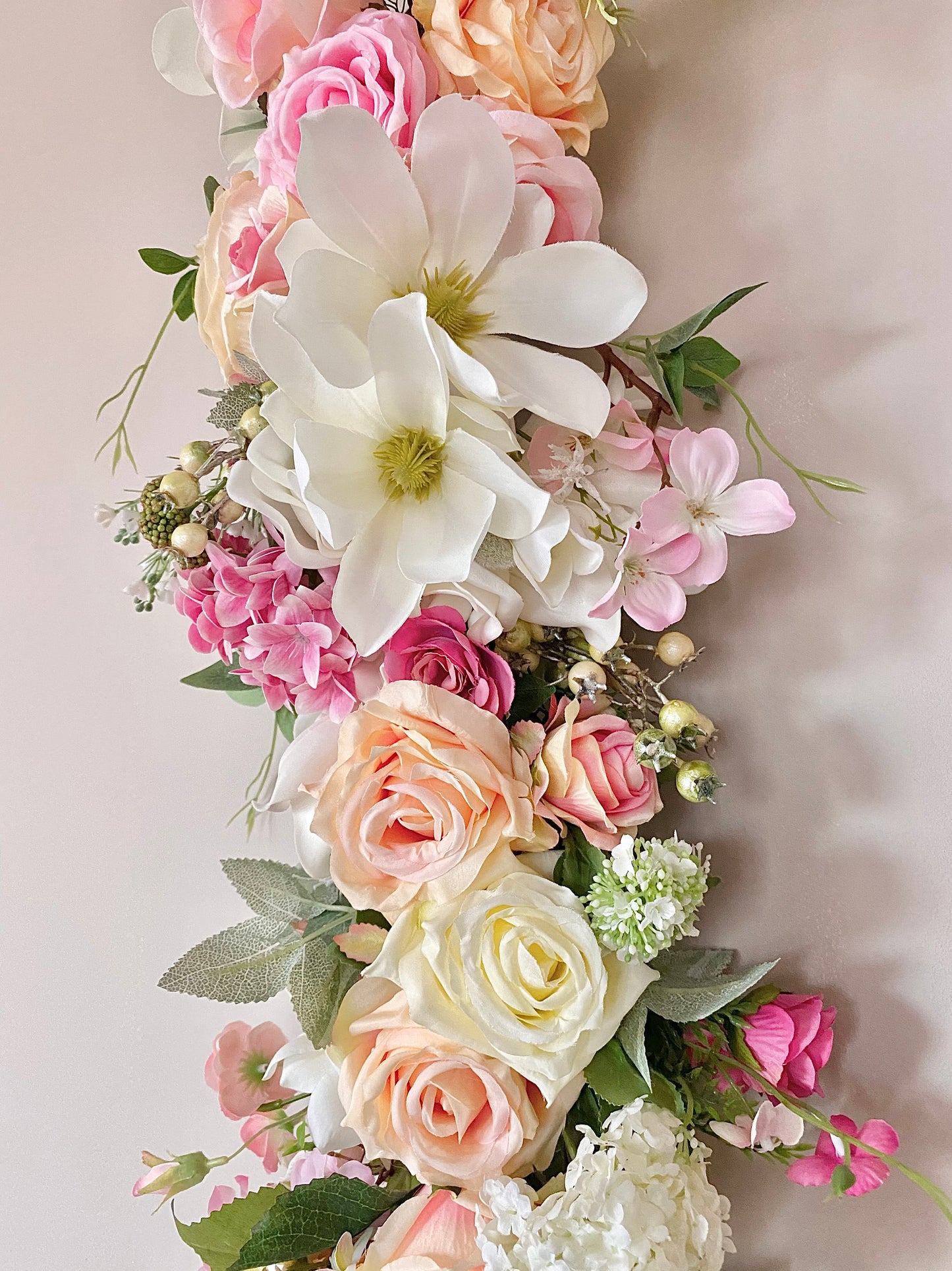 Spring Garden Floral Garland-  Photography Prop