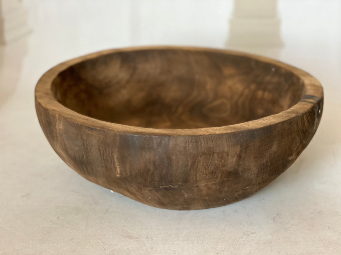 PRYMITIVE  BOWL - SHELL - UNIQUE - 3 sizes shallow, medium deep and deep