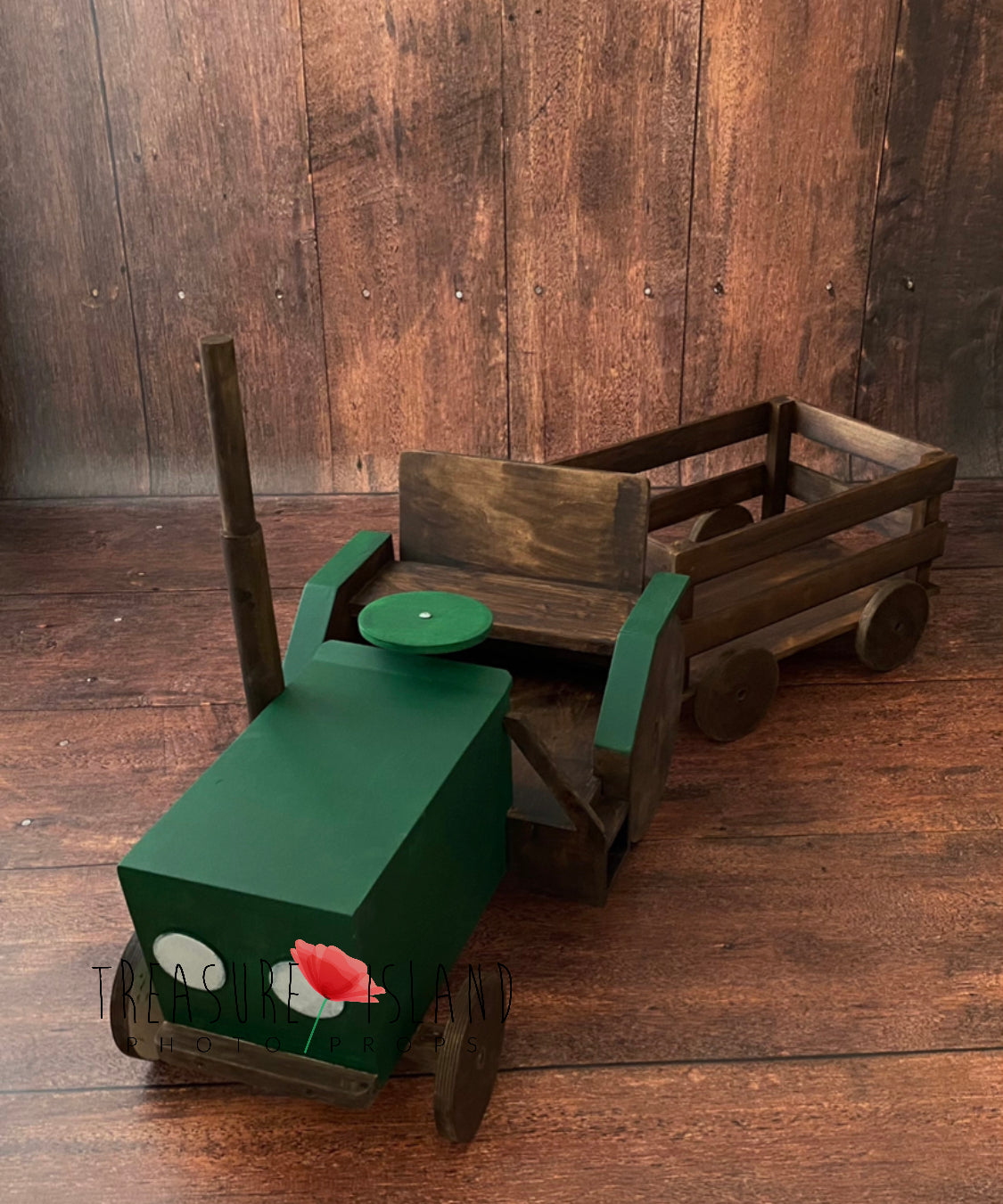 ✨Wooden Tractor ✨EASTER✨Summer✨Autumn _ BARN COLLECTION