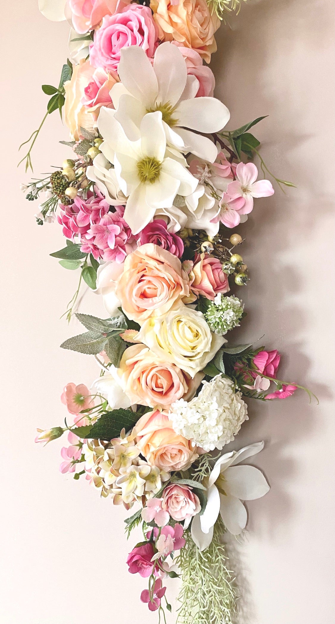 Spring Garden Floral Garland-  Photography Prop