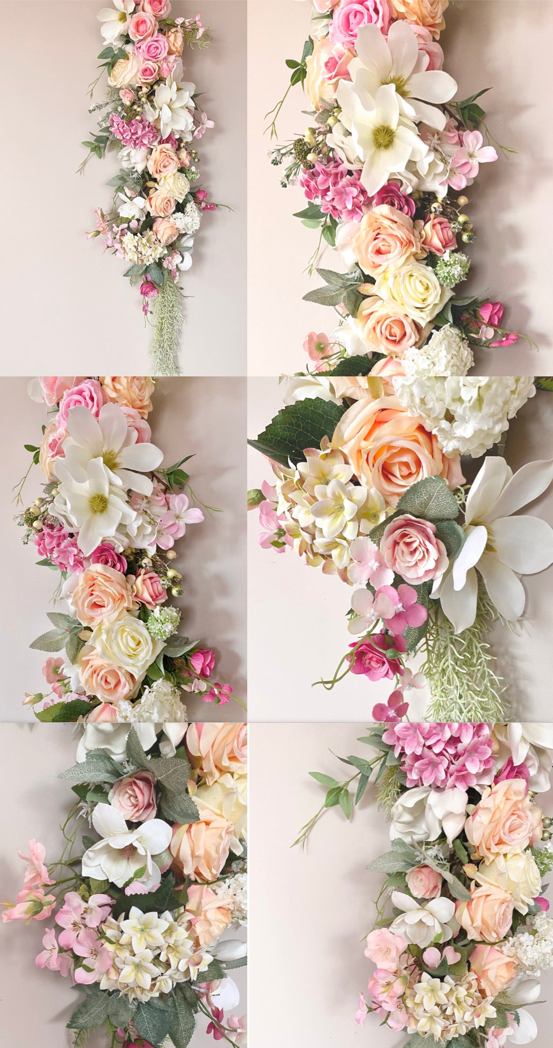 Spring Garden Floral Garland-  Photography Prop