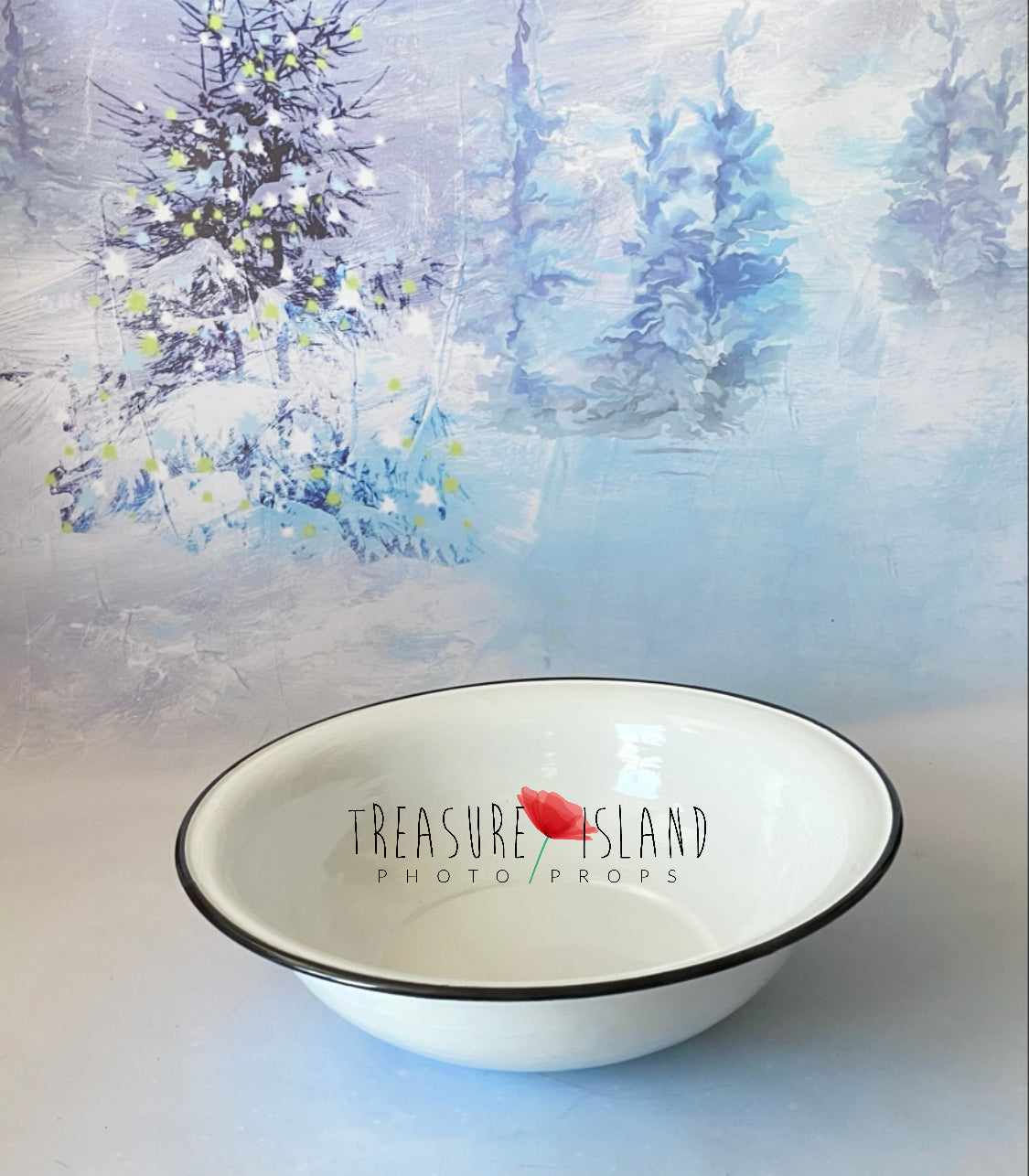 Enamel Bowl 3 sizes XS,S, XXL