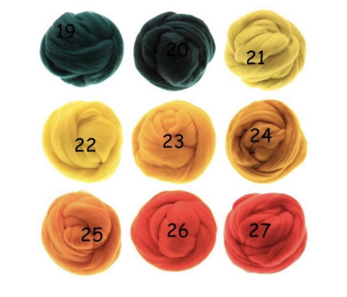 MERINO IRREGULAR BLANKETS -  XS 30x40cm - 74 colours to choose