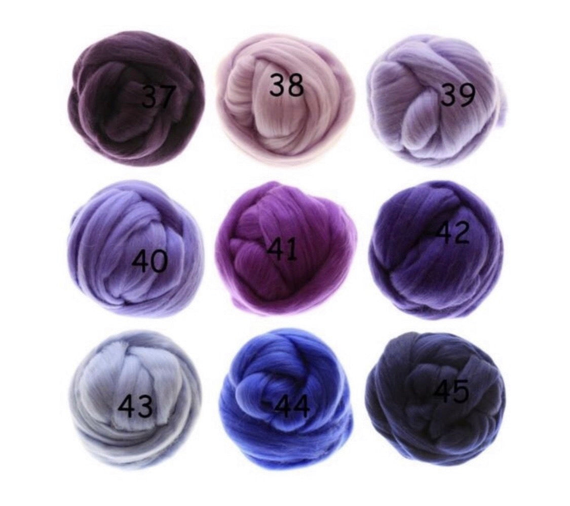 MERINO IRREGULAR BLANKETS -  XXS 30x20cm - 74 colours to choose