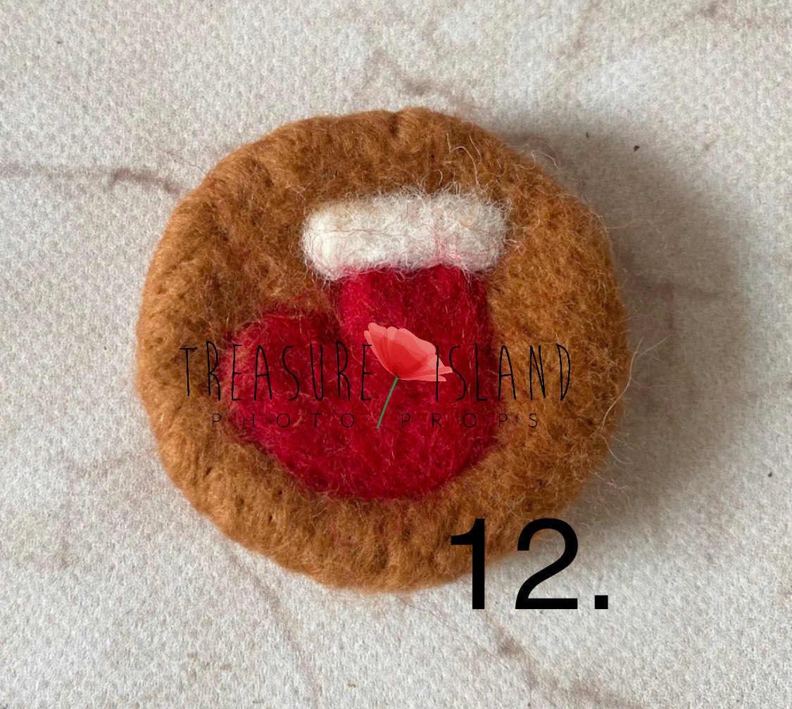 🎄FELTED CHRISTMAS COOKIES🎄