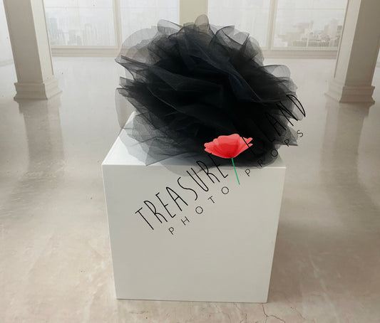 FULL TULLE FLOWER for DRESS ✨ tulle decoration for dress