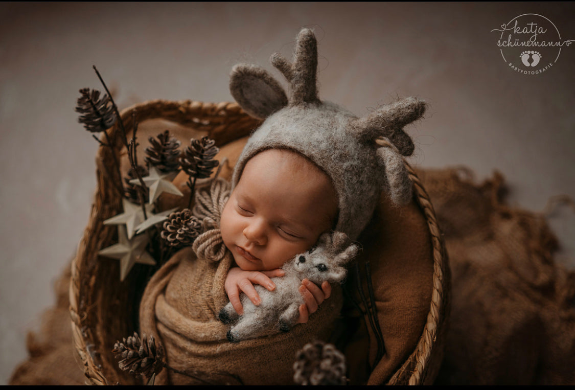 🌲✨FELTED REINDEER SET ✨🌲NEEDLE animal ✨🌲NEEDLE reindeer 🌲✨XMAS✨🌲