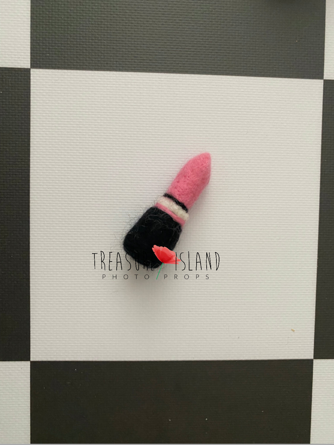 PRINCESS  SET - Needle Doll Accessories – Lipstick, Pearls, Candy & Lollipops - Handmade Baby Props