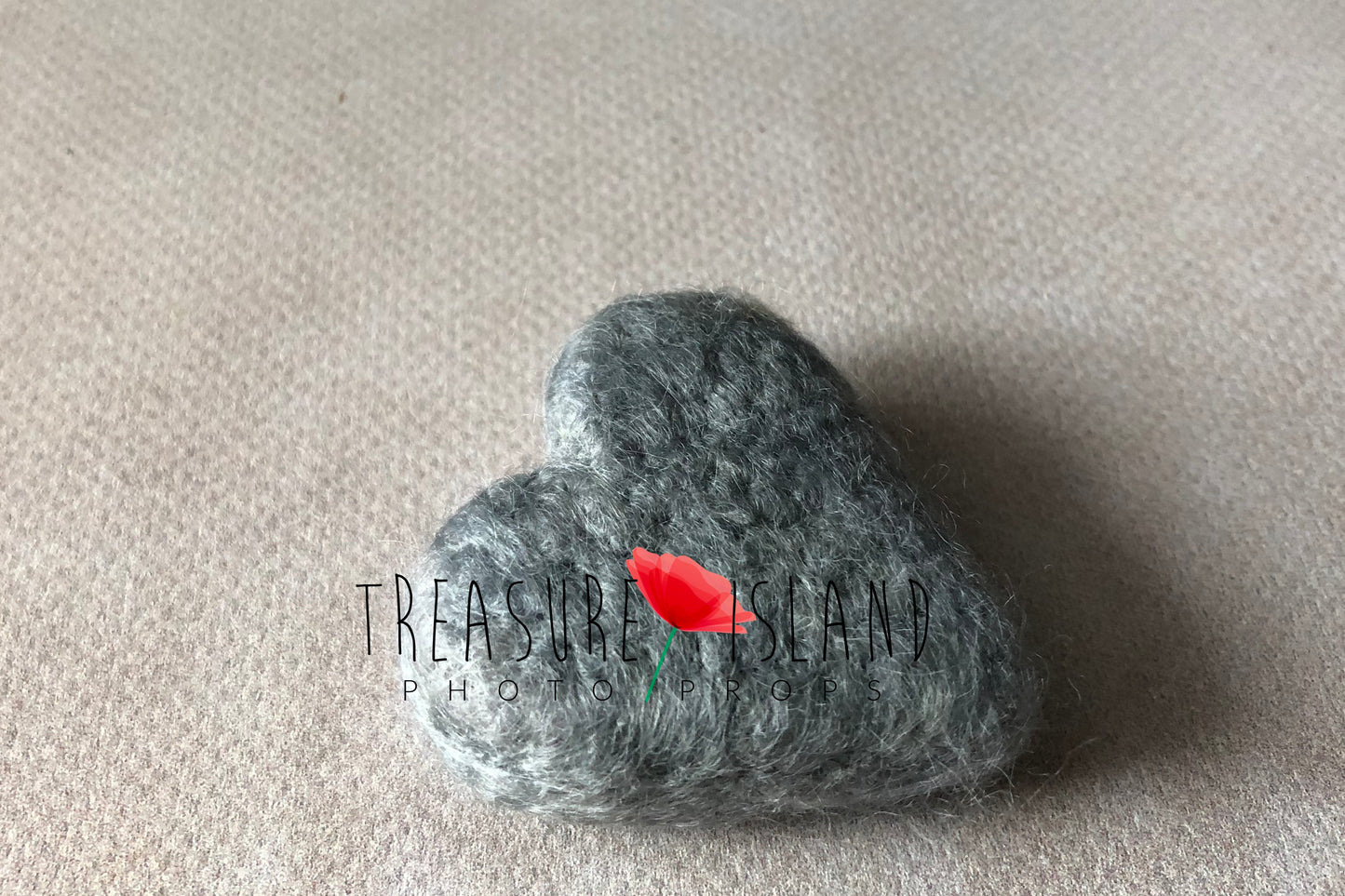 RTS GLITTER FELTED HEARTS - Xmas props Christmas props